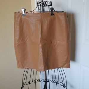 Forever 21 Faux Leather Mini Skirt